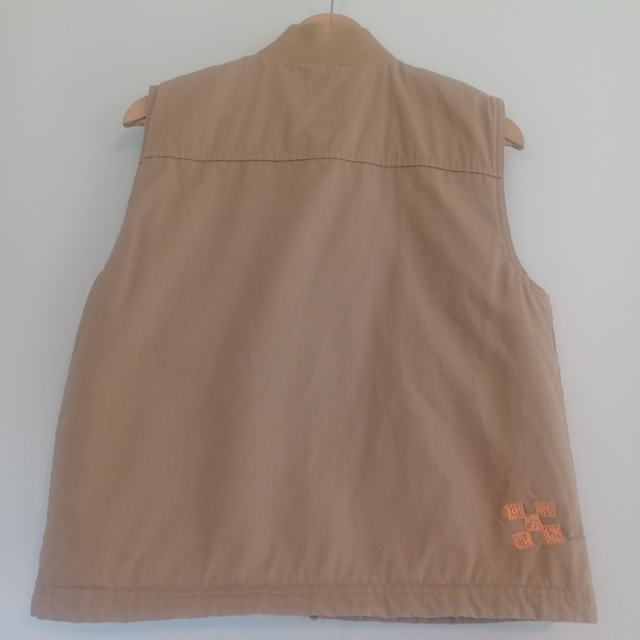 Vans Lizzie Armanto Vest Womens Medium Canvas Quilted Skater Grunge - Picture 4 of 12